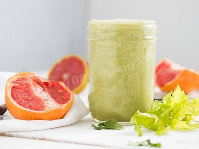 Рецепт сока грейпфрут и сельдерей