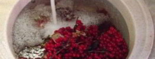 сок из калины. Шаг 3