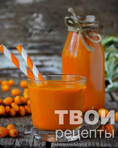 Сок из облепихи