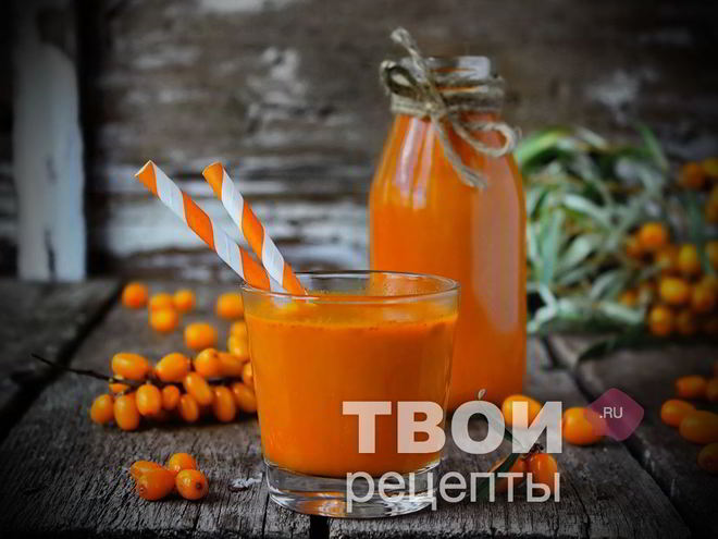 Рецепт сока из облепихи