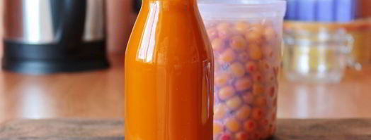 сок из облепихи. Шаг 6