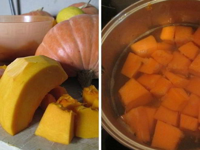 Рецепт сока из тыквы и апельсинов