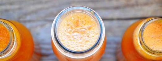 сок из тыквы, яблок и моркови. Шаг 7