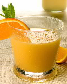 Сок тыквы с апельсином