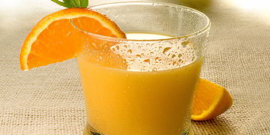 Сок тыквы с апельсином