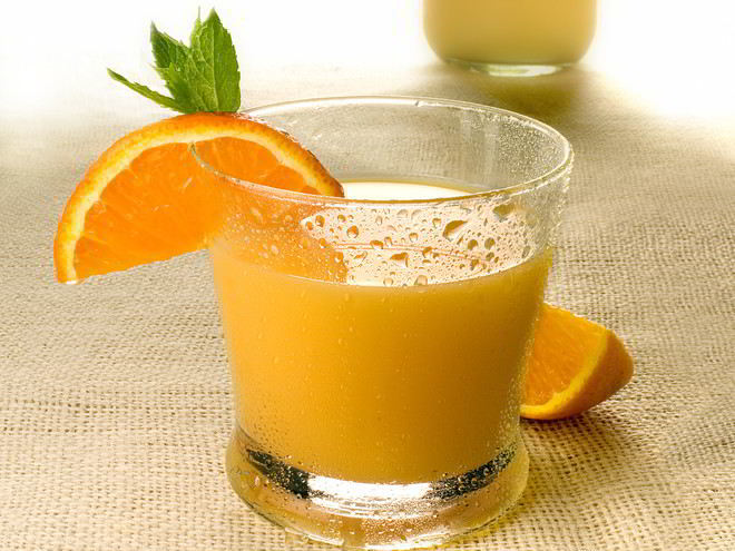 Рецепт сока тыквы с апельсином
