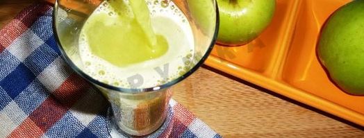 свежевыжатый сок из сельдерея и яблок. Шаг 4