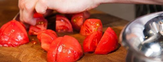 свежий томатный сок. Шаг 6