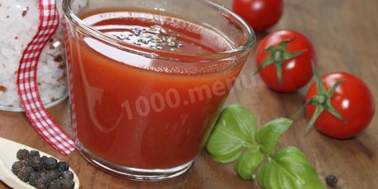 Томатный сок с солью