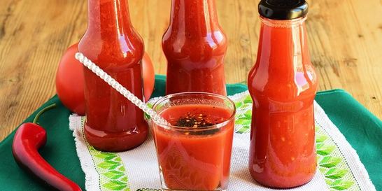 Томатный сок в банках