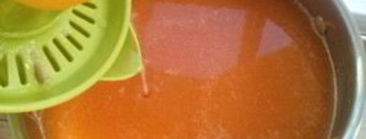 тыквенный сок. Шаг 7