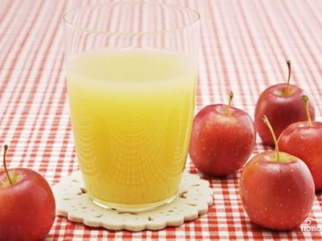 Рецепт яблочного сока