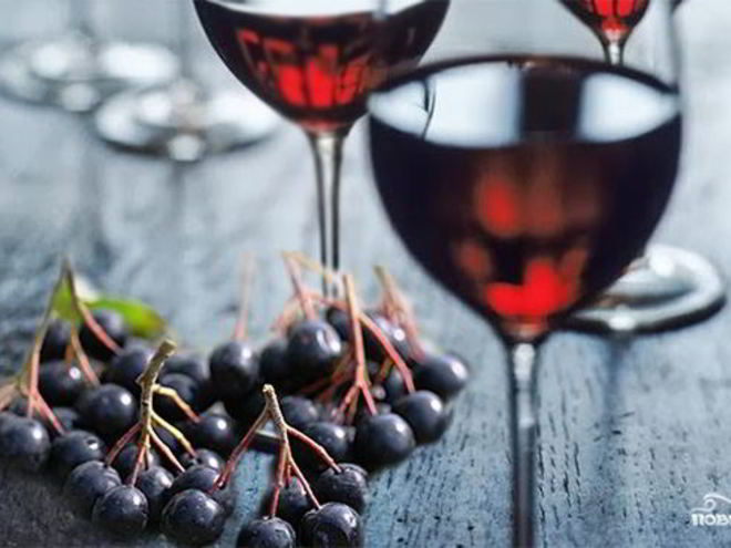 Рецепт вина из черной рябины