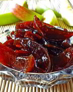 Яблочные дольки в грушевом сиропе