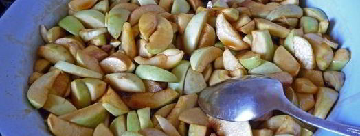 яблочные дольки в грушевом сиропе. Шаг 5