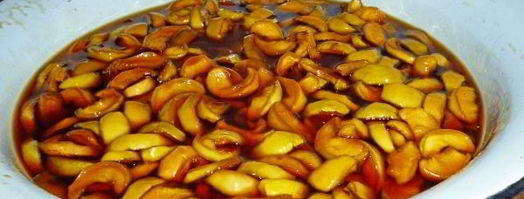 яблочные дольки в грушевом сиропе. Шаг 6