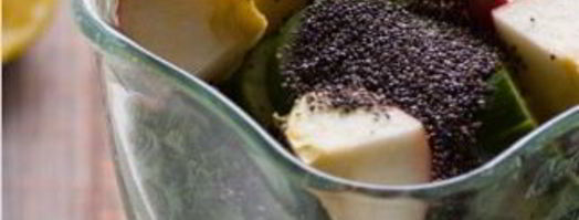 зеленый коктейль с горохом. Шаг 3