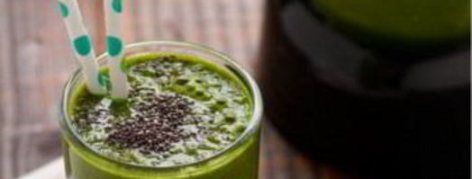 зеленый коктейль с горохом. Шаг 5