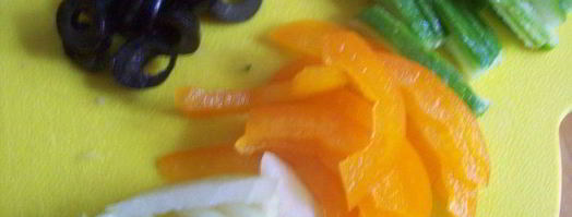 фуршетный салат греческий. Шаг 4