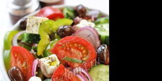 Греческий овощной салат