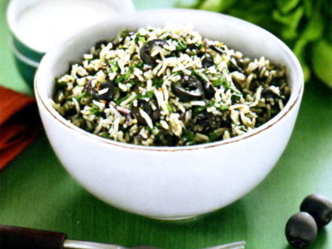 Рецепт греческого рисового салата