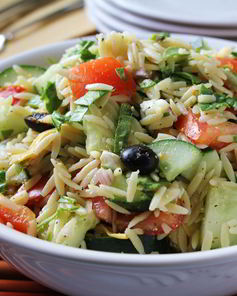 Греческий салат Орзо