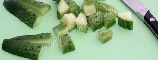 греческий салат с брынзой. Шаг 6