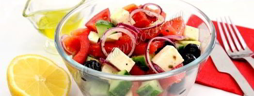 греческий салат с брынзой. Шаг 10