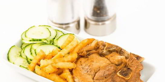 Греческий салат с креветками