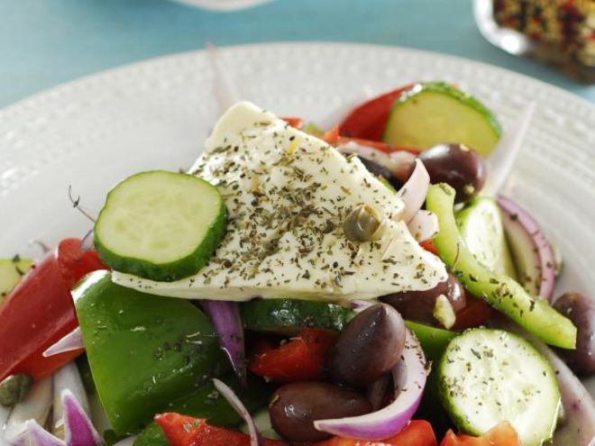 Рецепт критского греческого салата
