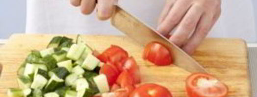 летний салат по-гречески. Шаг 3