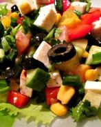 Овощной салат Не греческий