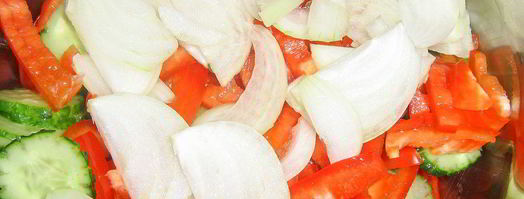 постный греческий салат. Шаг 7