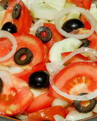 Постные салаты