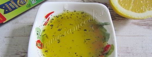 салат греческий с курицей. Шаг 9