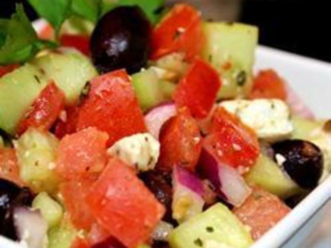 Рецепт салата греческого