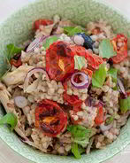 Салат с гречкой