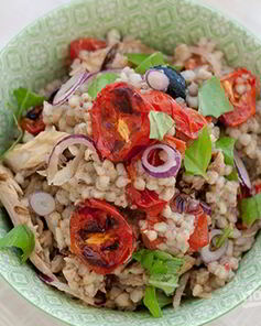 Салат с гречкой