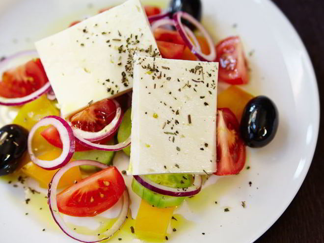 Рецепт салата в греческом стиле