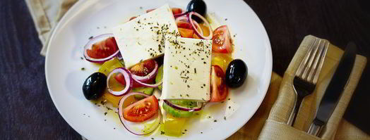 салат в греческом стиле. Шаг 11