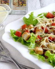 Салаты с семгой