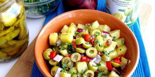 Испанский картофельный салат