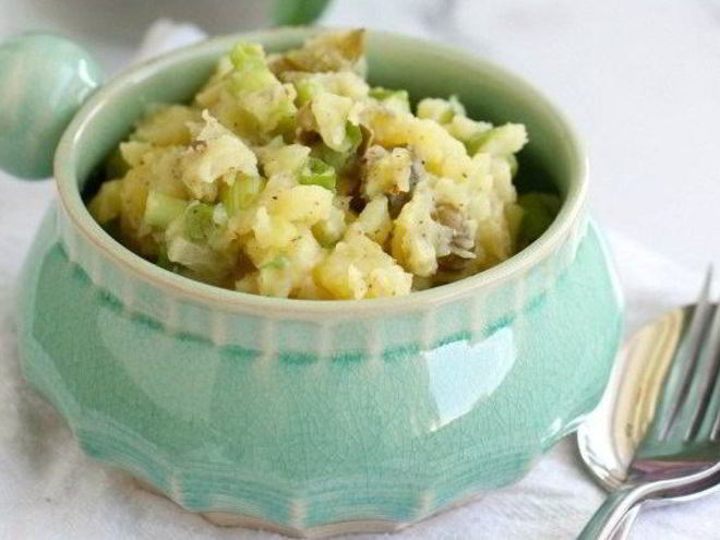 Рецепт картофельного салата без майонеза
