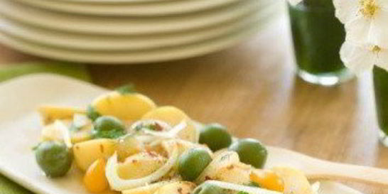 Картофельный салат по-гречески