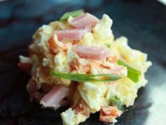 Рецепт картофельного салата с копченой курицей