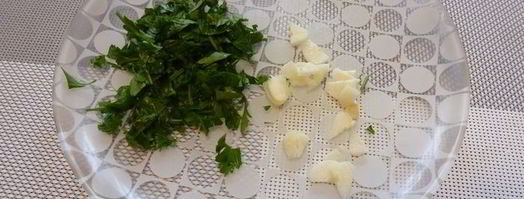 картофельный салат с красным луком и оливками. Шаг 5