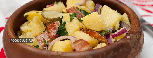 картофельный салат с красным луком. Шаг 12