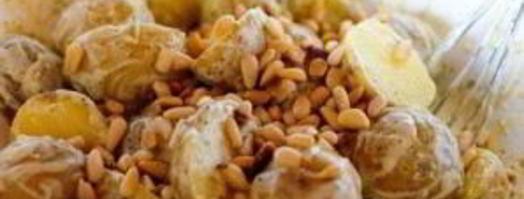 картофельный салат с лимоном и базиликом. Шаг 7