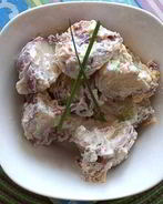 Картофельный салат с сыром