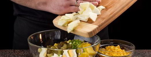 немецкий картофельный салат с домашним майонезом. Шаг 8